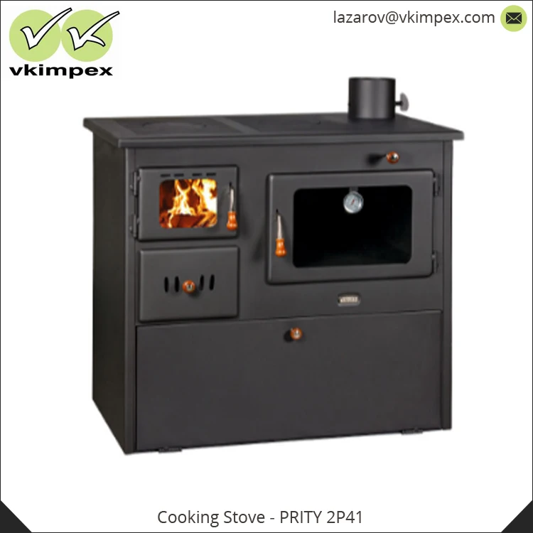 110 kg Weight and 910x560x800 mm Wood Burning Cooking Stove from Trusted Supplier