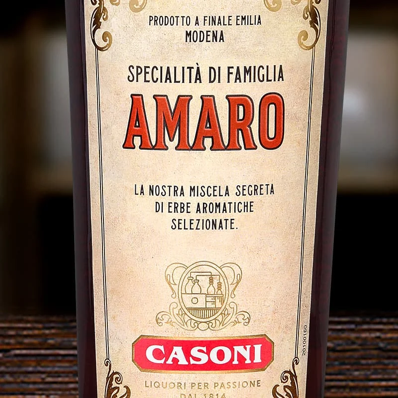 Сделано в Италии, бутылка для напитков 70 cl, ликер Amaro