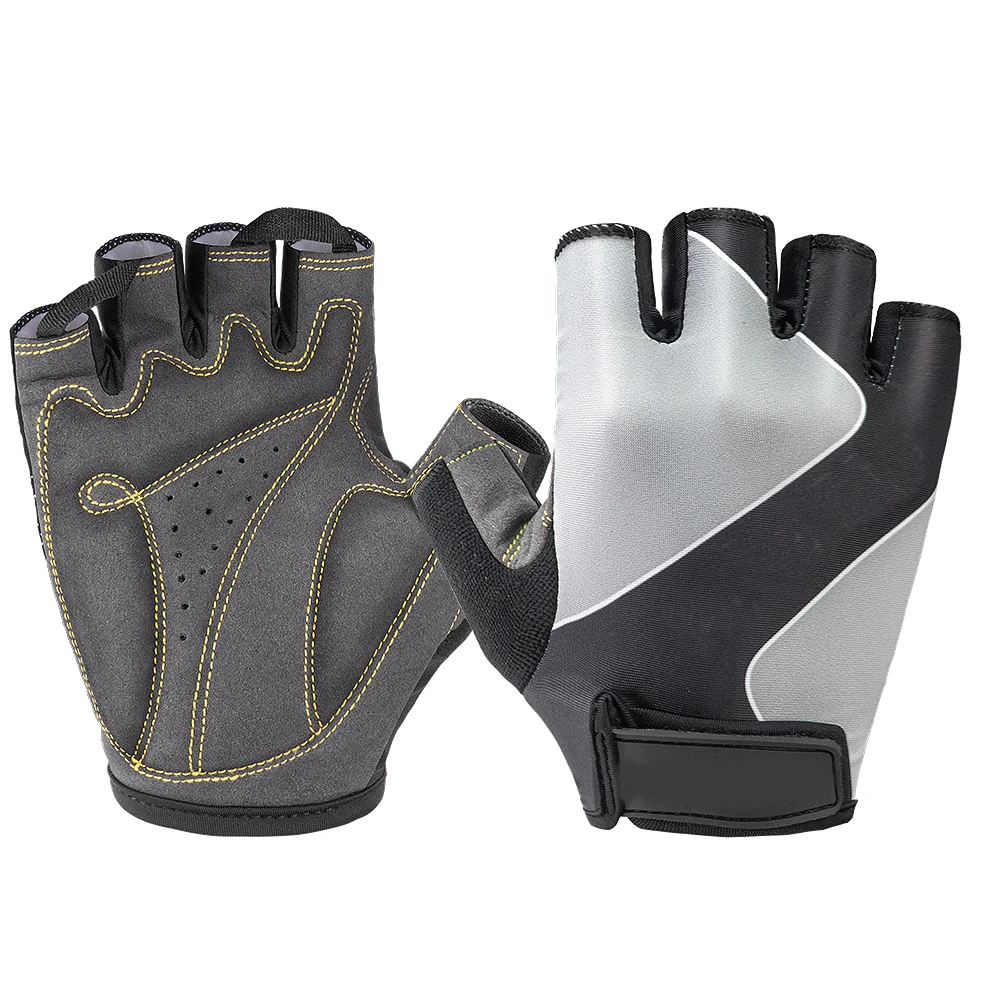 Good Quality Custom Fingerless Mens Womens Shock Absorbing Bike Gloves Cycling Bicycle Balance Gloves Manufacturer Pakistan Oem