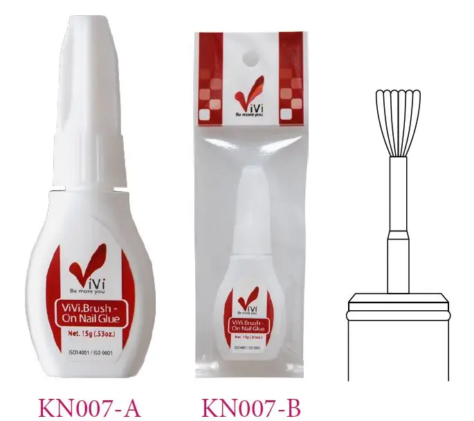 Korea VIVI Nail Glue 15g with Brush