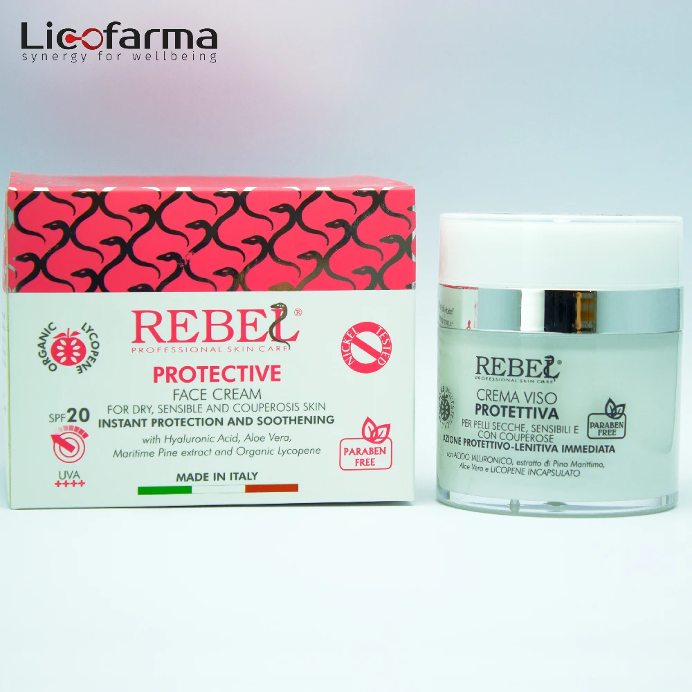 Innovative and Instant Results Protective Face Cream for Female for Daily Use Anti inflammation Sensitive Skin Couperose