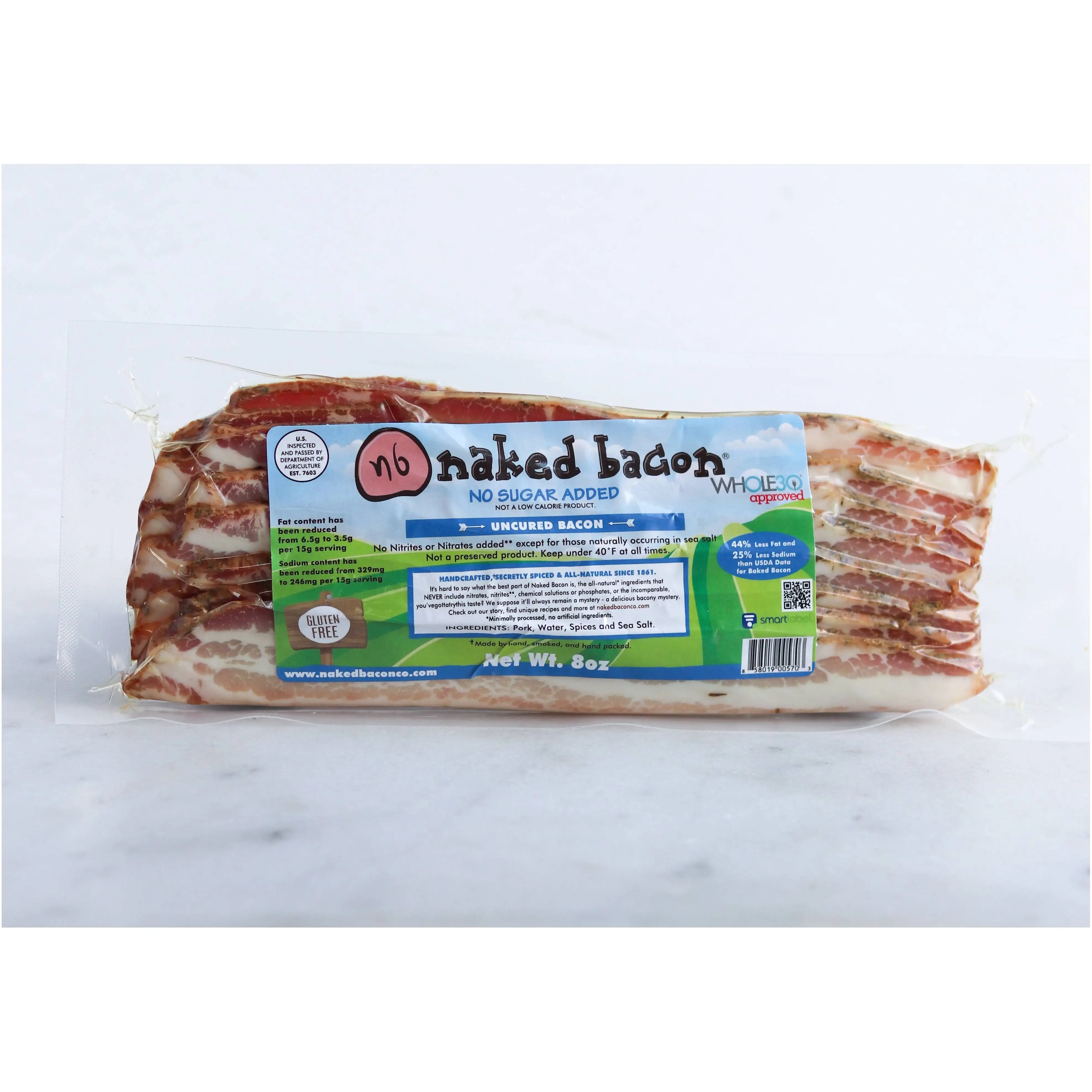 
Absolutely Wonderful Addition For Breakfast Whole30 Approved No Sugar Added Gluten Free Smoked Bacon 