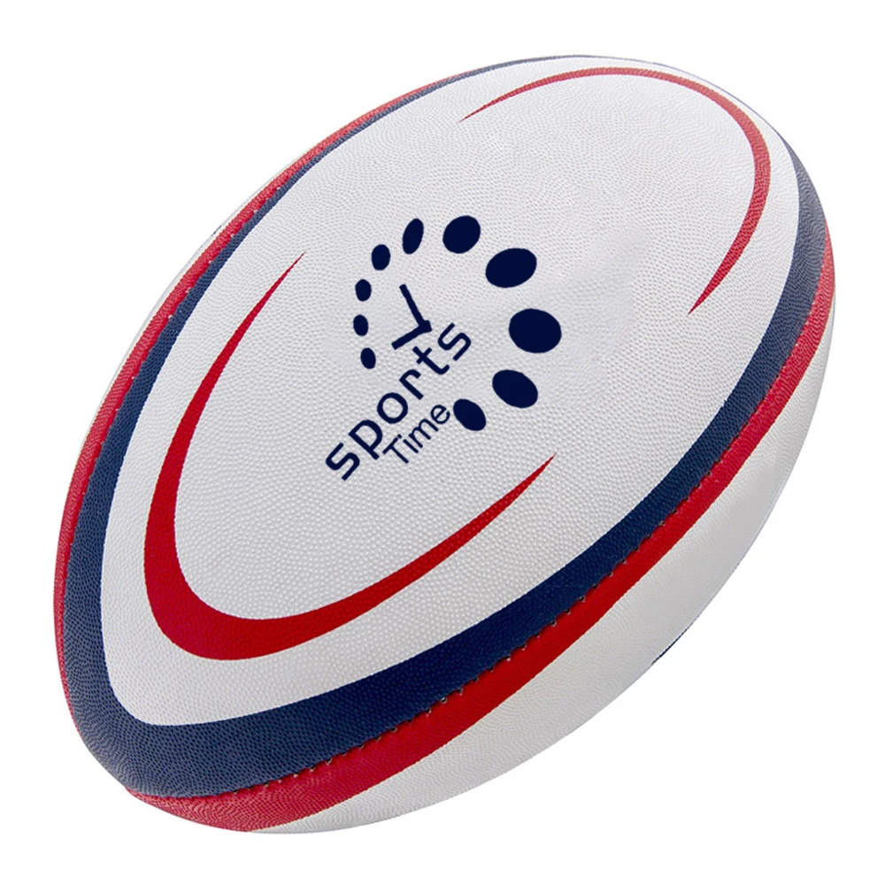 Factory wholesale custom logo match rugby ball size 5