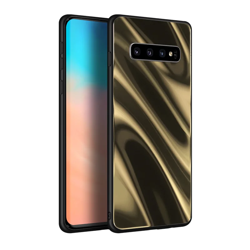  Яркий блестящий светоотражающий Чехол для мобильного телефона Samsung S10