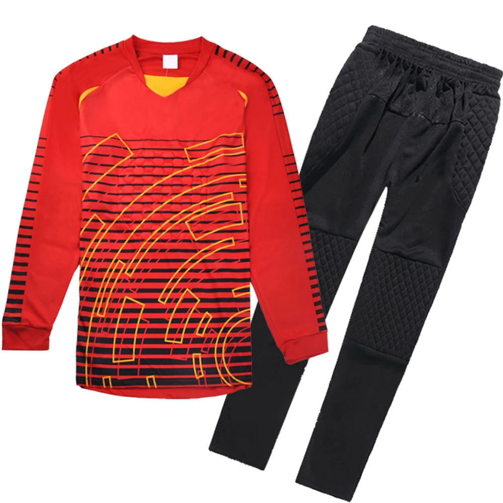 Best Selling Club Football Clothing Suit Sublimation Goalkeeper Football Uniform Customized