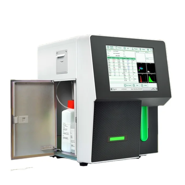 HC-B002B Best price 5 part-hematology analyzer for vet or human use hematology analyzer with good quality