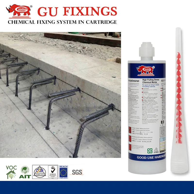 Taiwan Construction Injection Chemical Anchor Adhesive for Fixing Rebar