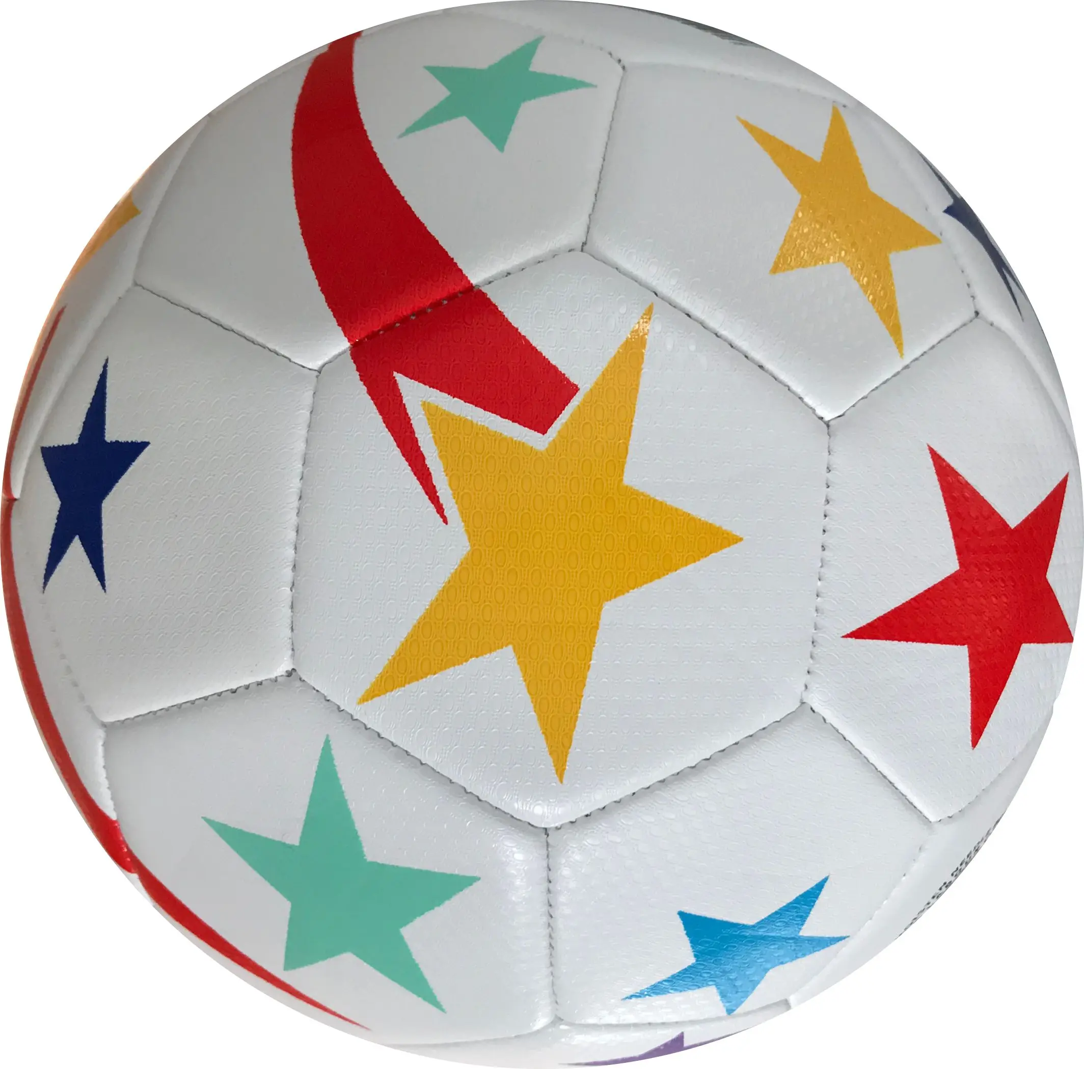 Fire Works High Quality Machine Sewn Training Soccer Ball with Customize Logo