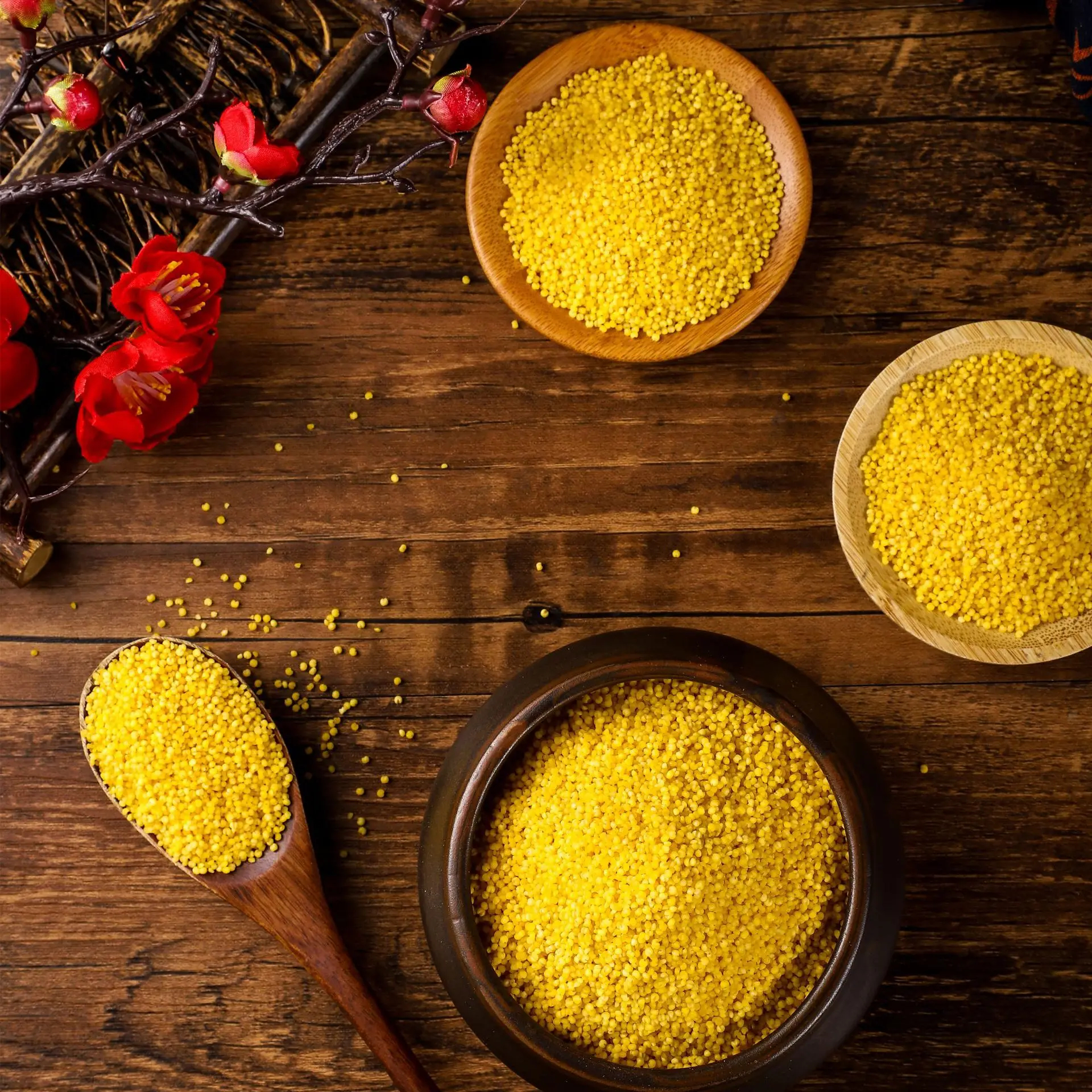 Malted yellow millet for sale