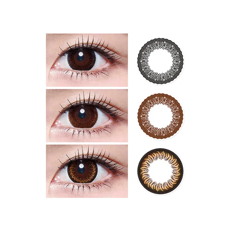 14.2mm black color contact lenses | 1Tone | colored lens | buy now price | prescription | recommend | premium high quality
