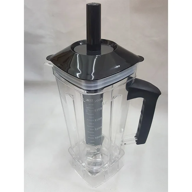 New Style Black Multi Functional Commercial Blender With Stainless Steel Cutting Blade 2L Suitable For Heavy Duty Kitchen Use