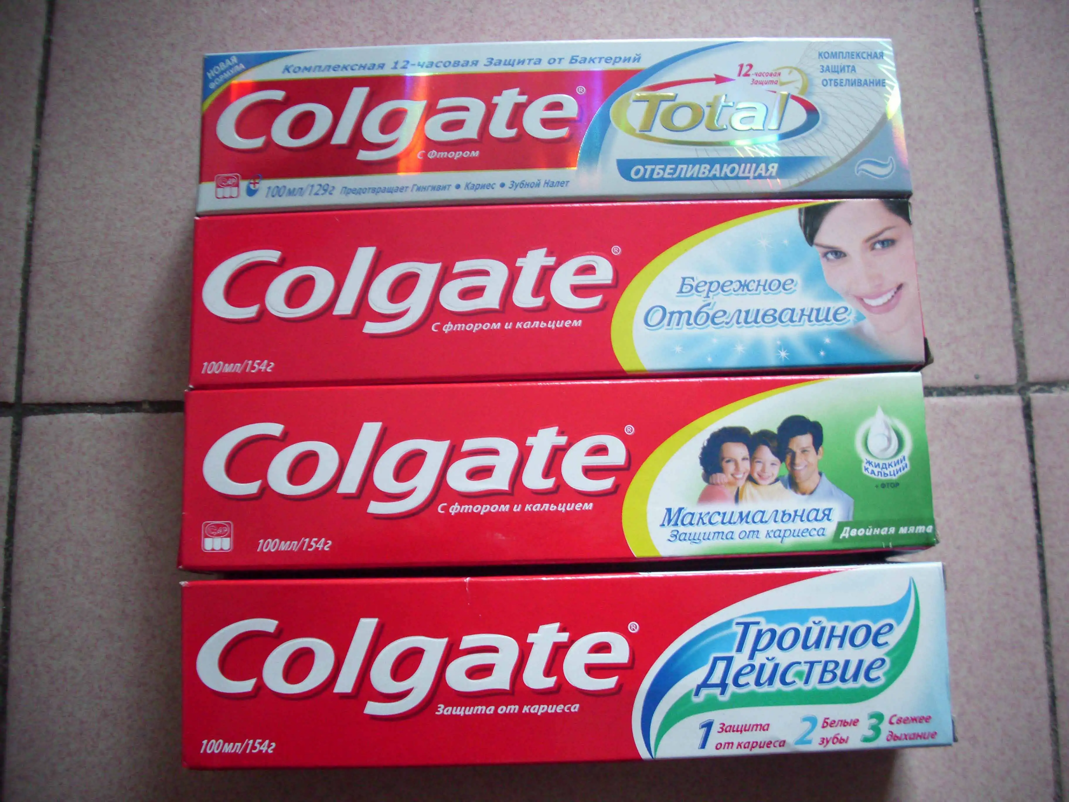 Зубная паста хорошего качества Colgatee Strong Teeth