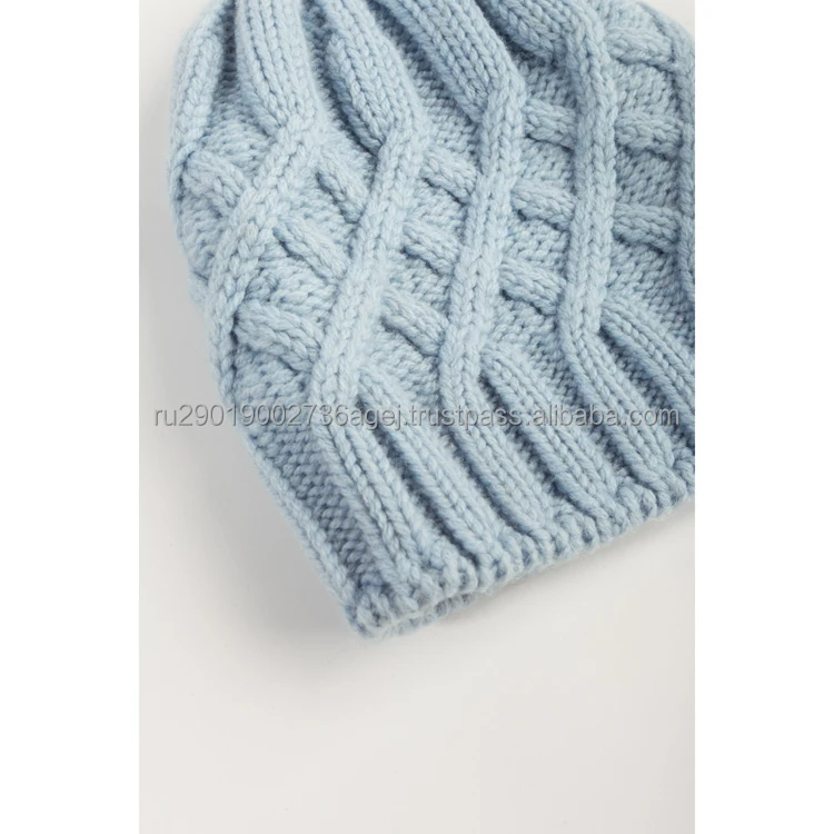 High quality knitted hats for winter the original Orenburg goat down knitting wholesale prices down wool hats
