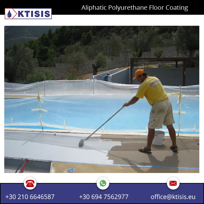 Наружная краска для пола из эпоксидной смолы и полиуретана внешних поверхностей с сильным солнечным воздействием