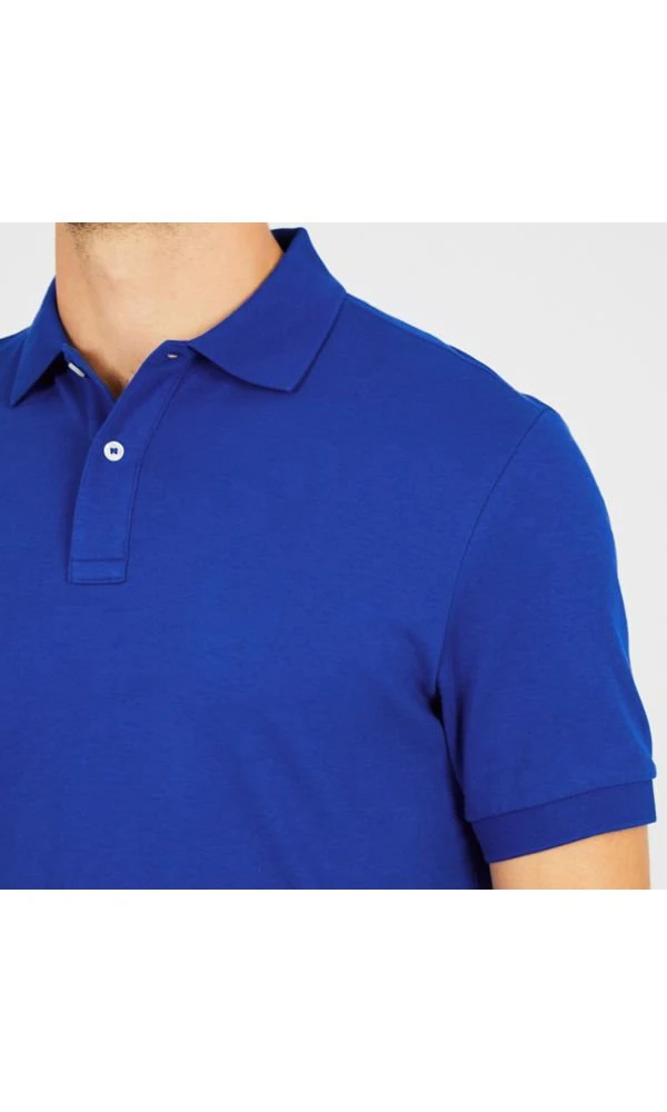 Мужской классический крой короткие рубашки поло