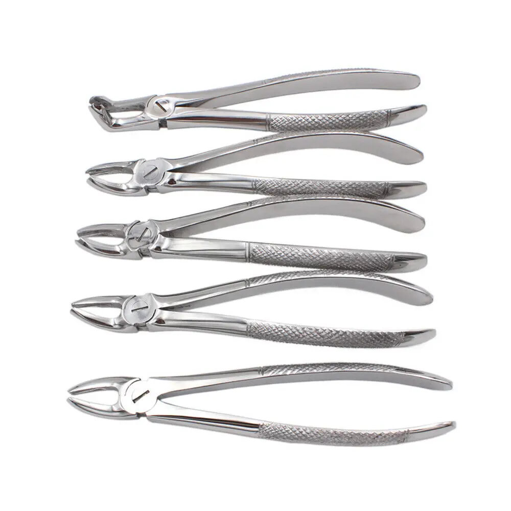 Стоматологические Щипцы Для Удаления зубов для взрослых хирургические инструменты удаления 10 шт. в наборе