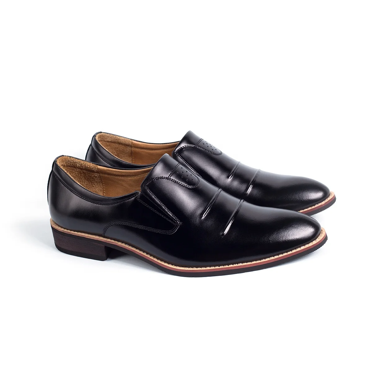 Men Premium Leather Classic Business Shoes, OEM Available
