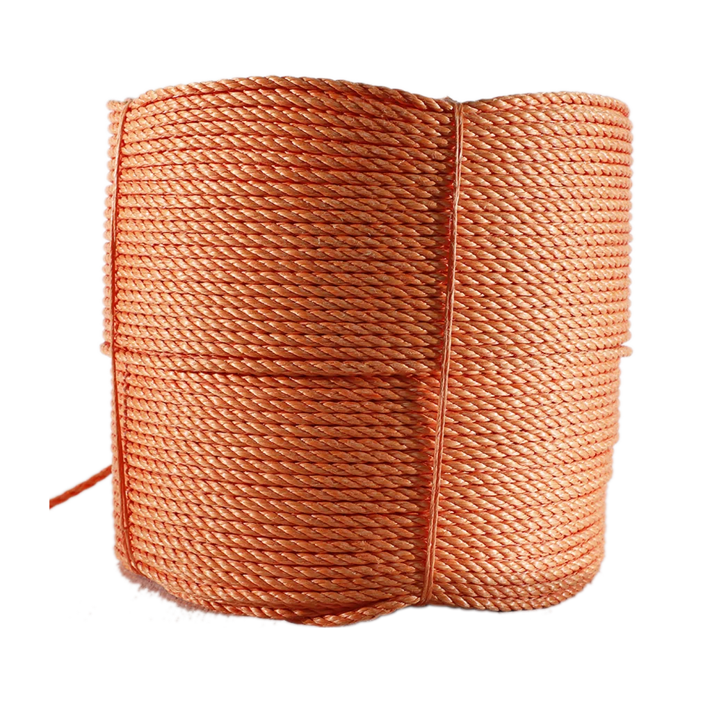 Vietnam 3 strands twisted polypropylene packing rope factory price PP packaging rope chains