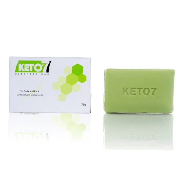 Good Selling Dr. Forster KETO7 Natural Anti Fungal Cleanser Bar with Tea Tree Oil Herbal Soap Relieve Skin Irritation Export
