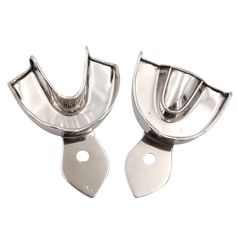 Лидер продаж стоматологический отпечаток из нержавеющей стали многоразовый