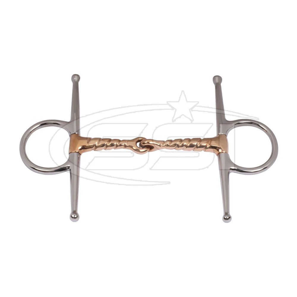 Horse Mouth Stainless Steel Bits Horse Mouth O Ring Full Cheek JIM EDWARDS BITS