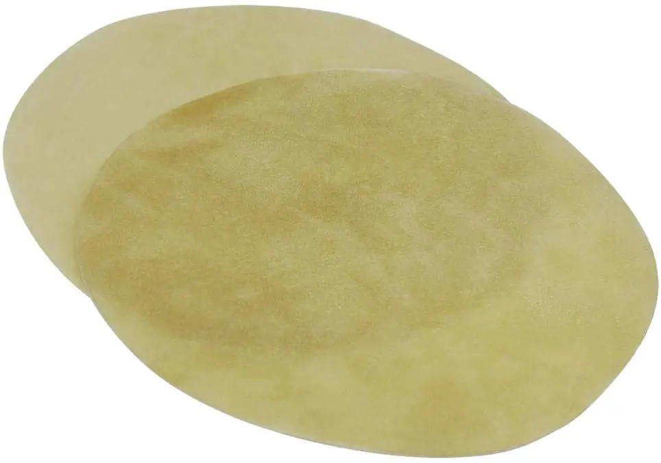 Top Quality 16 Goat Skin Drum Head Natural Djembe Native Frame Banjo Bodhran 5 Pcs Vellum