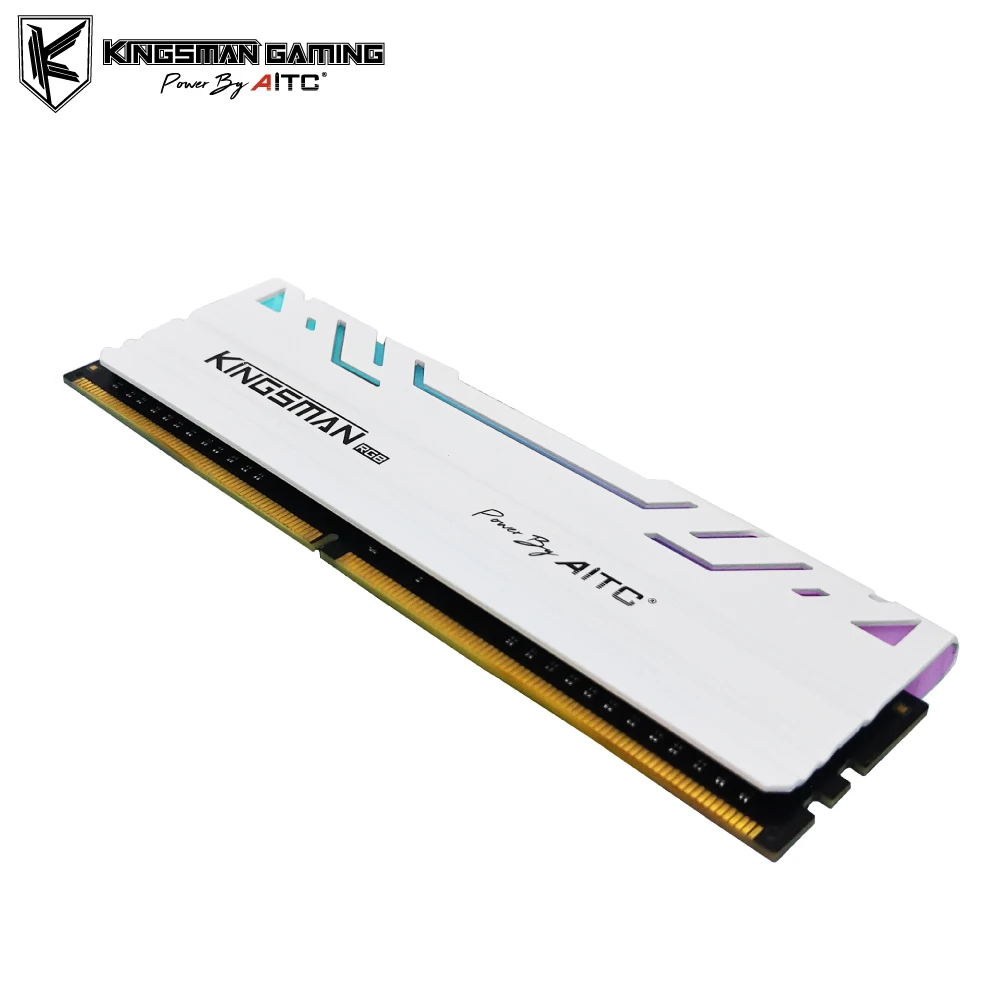 KINGSMAN игровая RGB ОЗУ DDR 4 8 Гб 3200 МГц для настольного