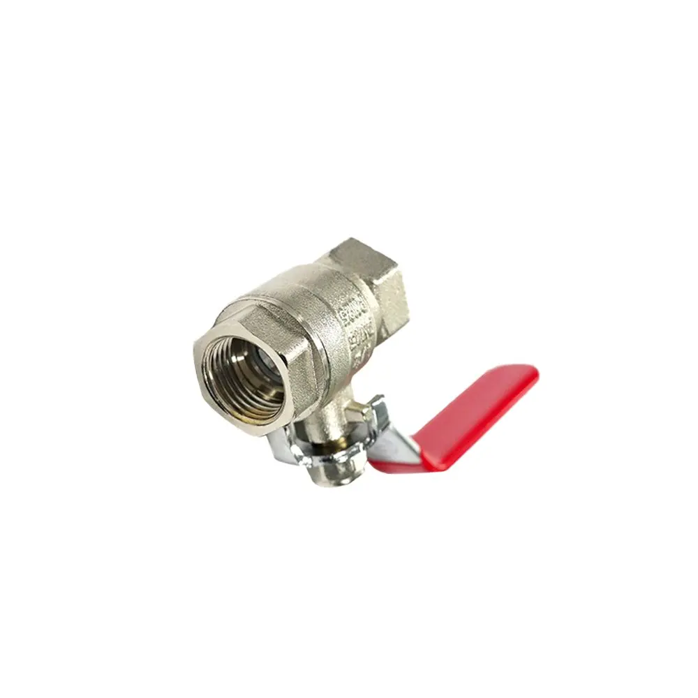 Wholesale brass ball valve gas valve DN15 25 -100 lockable handle factory Vietnam