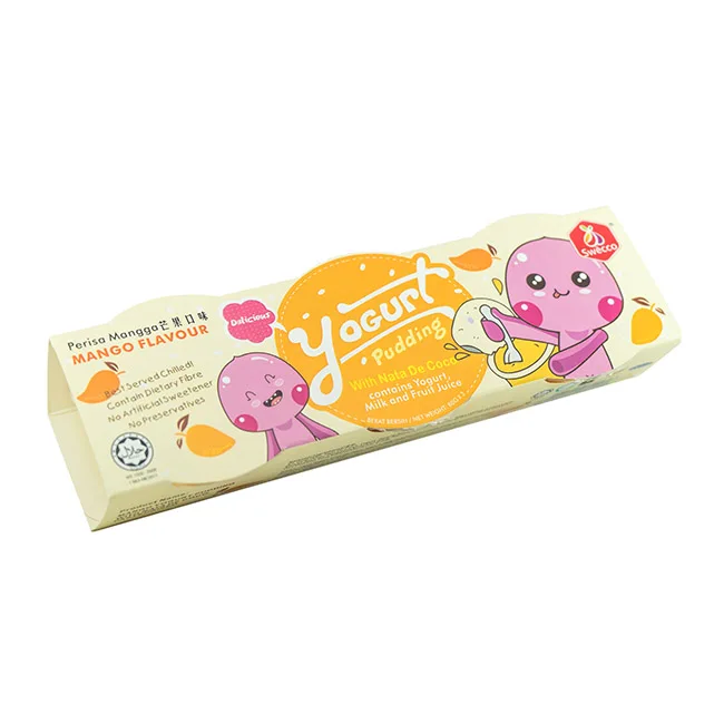 Premium Quality Dairy Yogurt Mango Fruit Pudding No Artificial Sweeteners Added Full Of Flavor & Melt-in-the-mouth