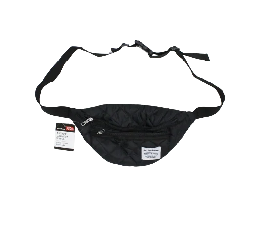 Waist Bags Waist Pouch Quilting pouch type Black color (322771)