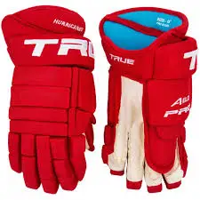 ice hockey gloves customize with plastic inserts