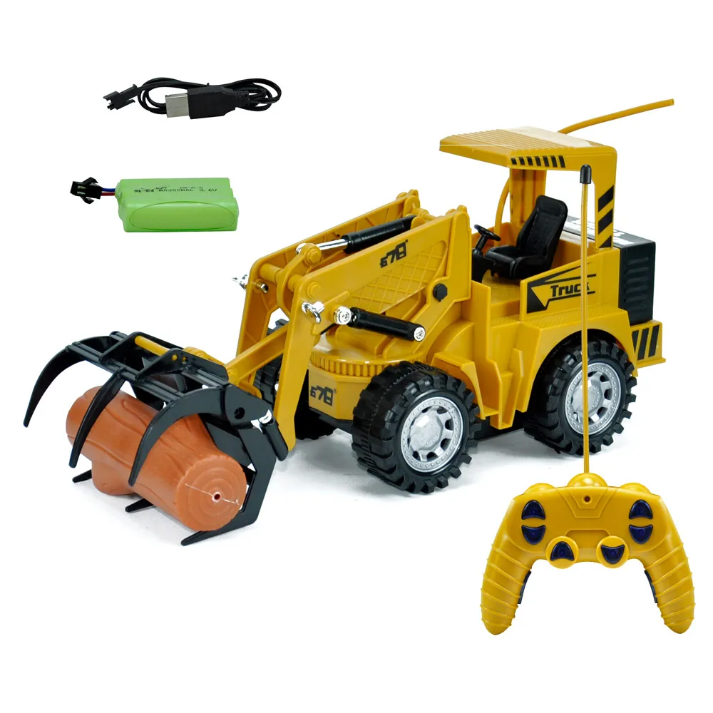 Chenghai Toys Factory Construction Building Truck 1/24 5Channel RC Wooden Loader Truck Toys