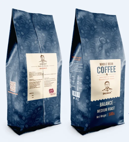 
 Упаковка для обжарки кофе из цельных зерен идеально подходит для покупателей  