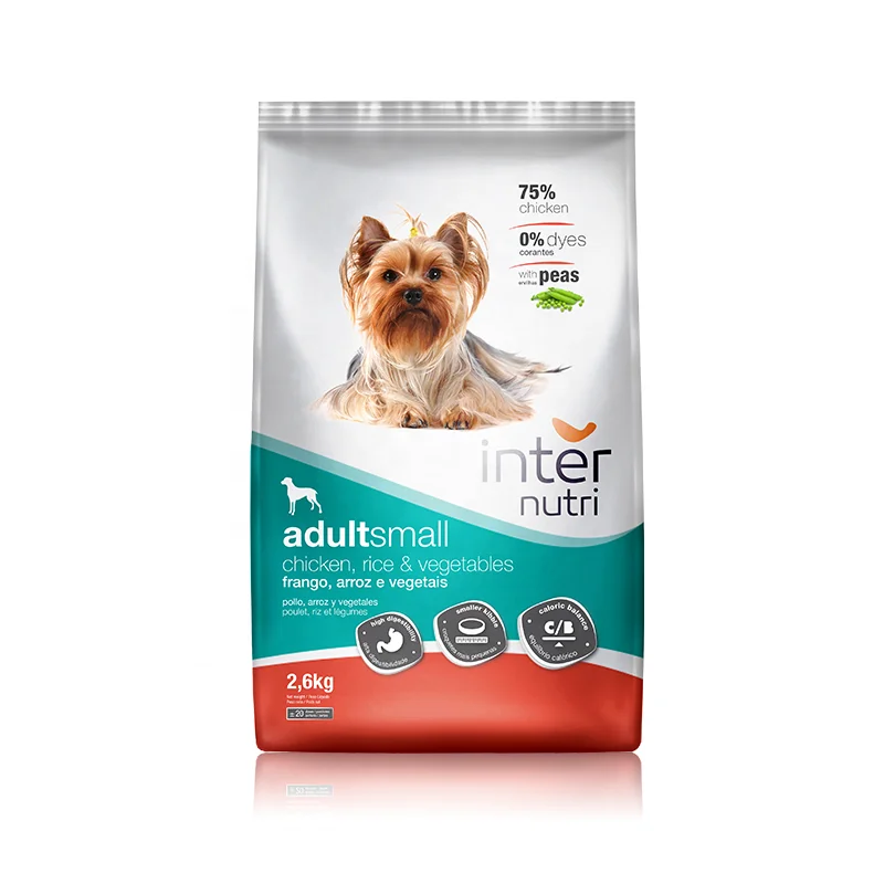 
Dry food for small breed adult dogs | INTERNUTRI ADULT SMALL 2,6kg 
