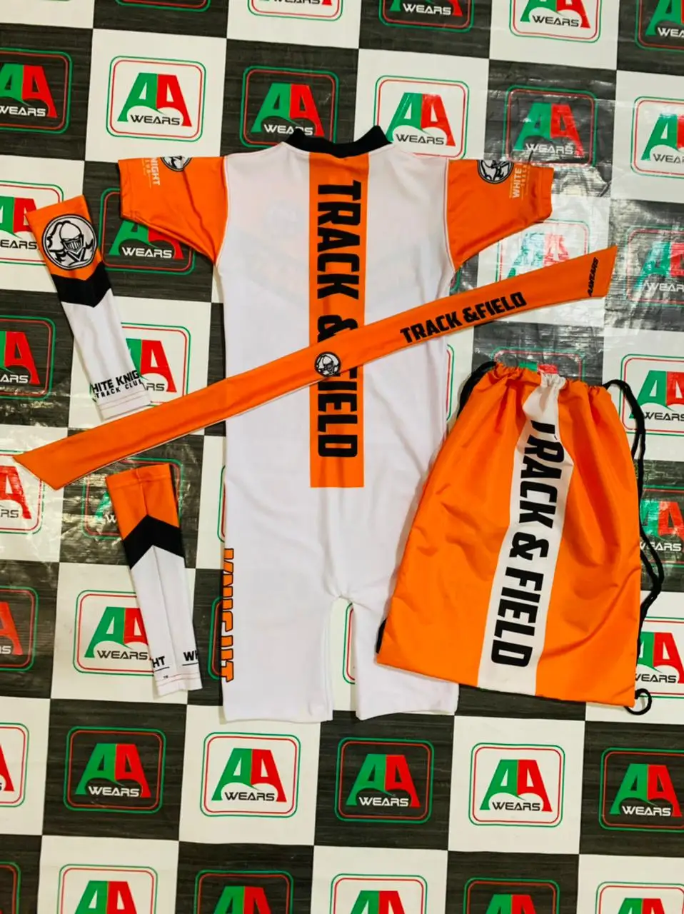 New Flag Full Package Deal Good price Good quality  one Shop American Football Uniform Jersey pant compression Bag Sock Headband