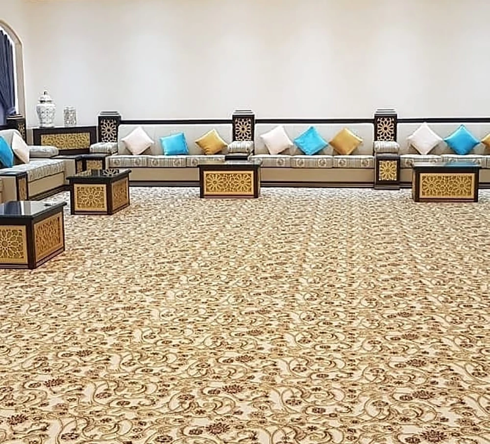 Moroccan Sofa  Sedari  Moroccan Jalsa   Moroccan Salon  Luxury  U Sofa Set  Sofa Wood Set  Wooden Living Room Furniture Sets