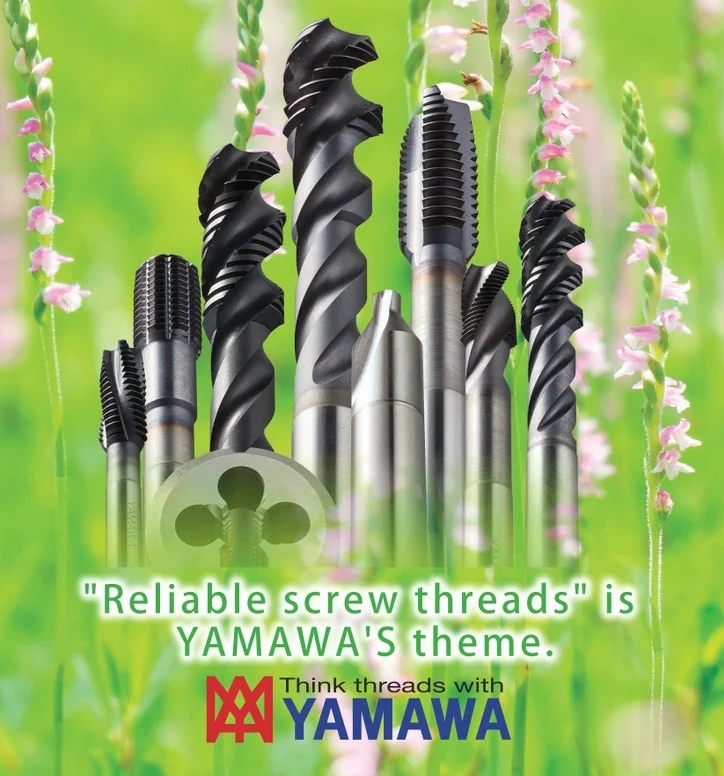 YAMAWA Spiral and Spiral Point Thread Cutting Tapping Screw: JAPANESE TAP