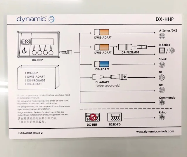 DX-HHP Dynamic Programming Tool for Mobility Scooters