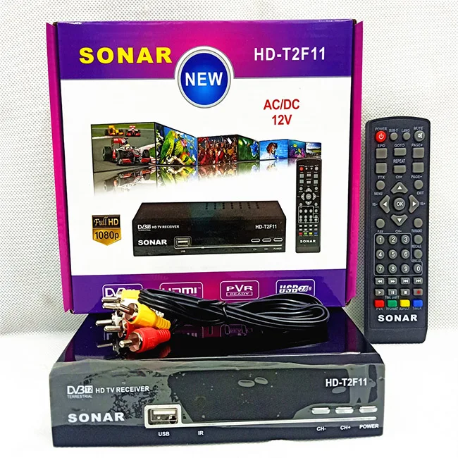  Высокое качество DV3T2 высокой четкости цифровой эфирный приемник HD-T2F11 MYTV коробка Авто/ручной поиск и родительский контроль