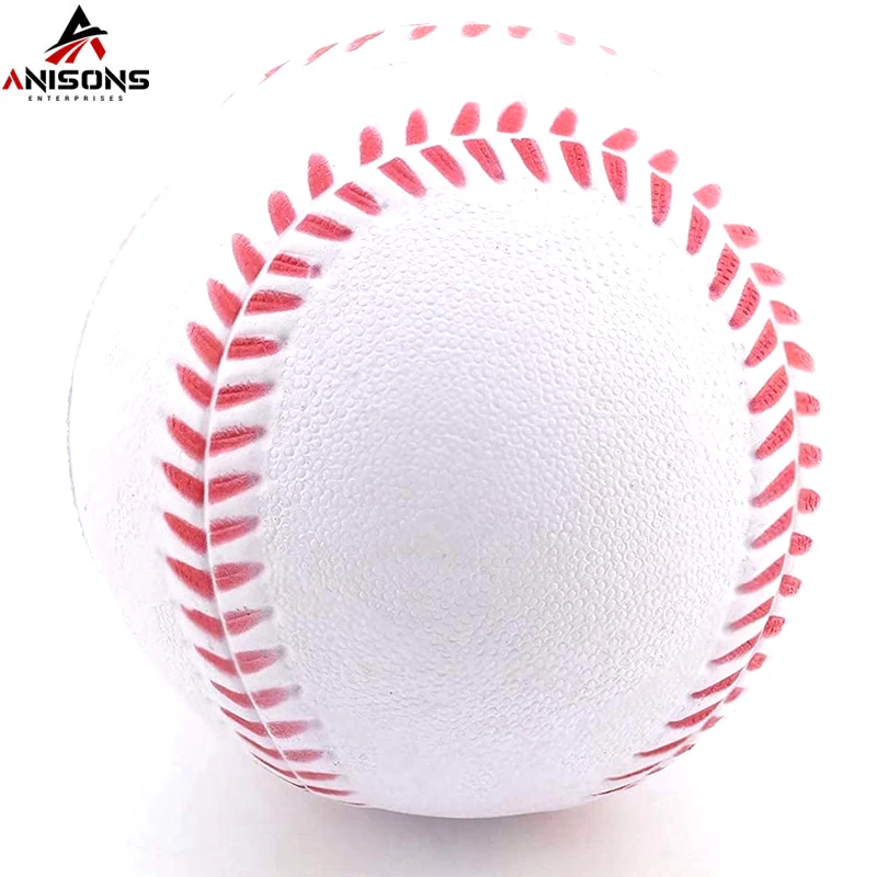  Белый бейсбольный мяч 2 75 дюйма тренировочные мячи для Софтбола спортивные командной игры