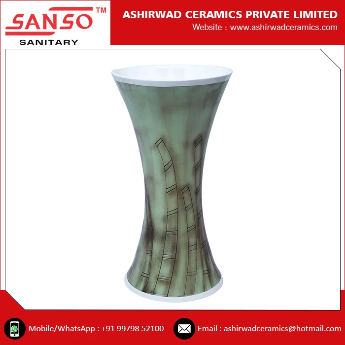 Indian Supplier Designer Marble Stone One Piece Wash Basin