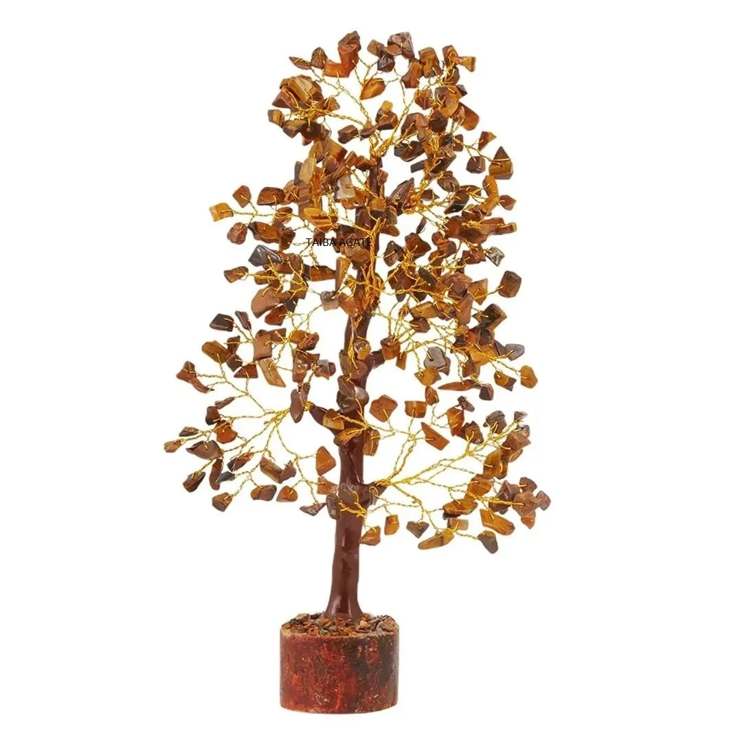 Natural crystal green jade tree for decoration:500 bead agate tree healing crystal stone:home decoration:gift:money tree:crfts