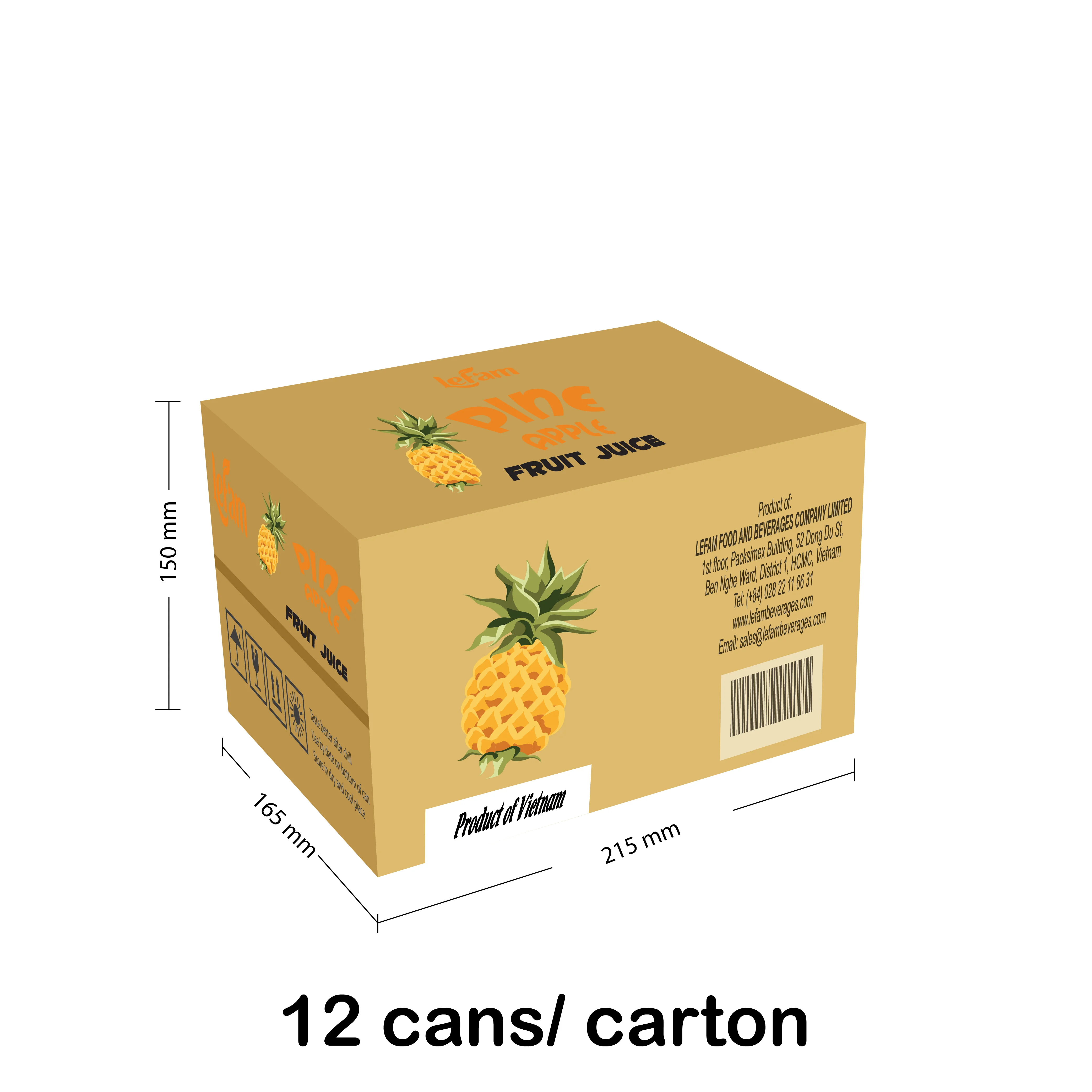 Orange Fruit Juice OEM 250ml Can Wholesaler with Best Price Safe Good Materials LEFAM 0084 96 345 2745