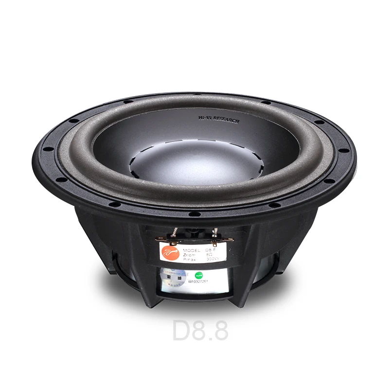 HiVi  D8.8 + High Performance Speaker 8 inch sub woofer speaker suitable for home theater