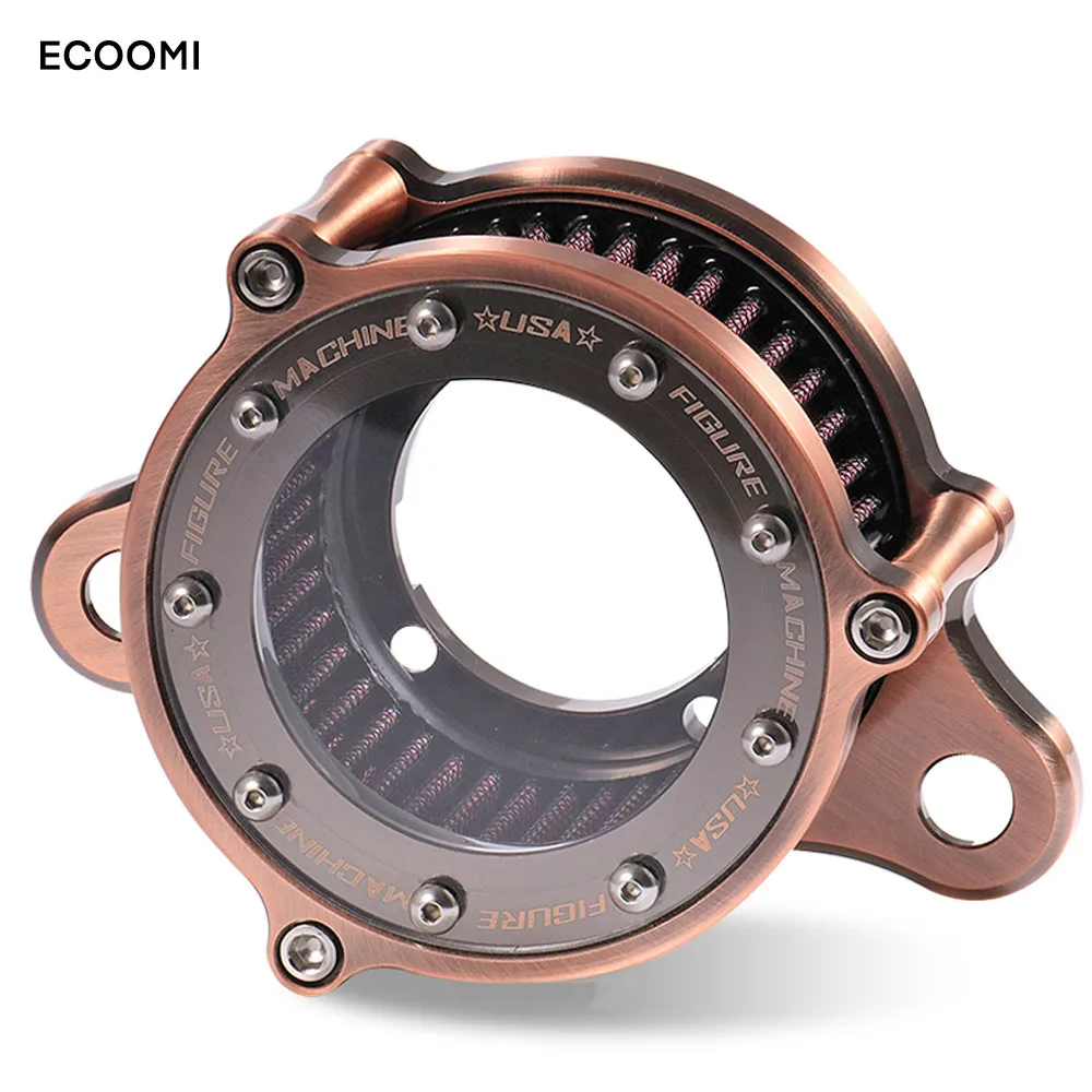 Bronze Motorcycle Air Clean Intake XL883/1200 X48 for Harley filter system