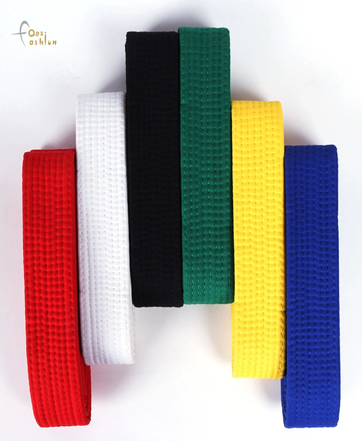 100%Cotton custom made usa Jiu Jitsu Fight Gear Belts