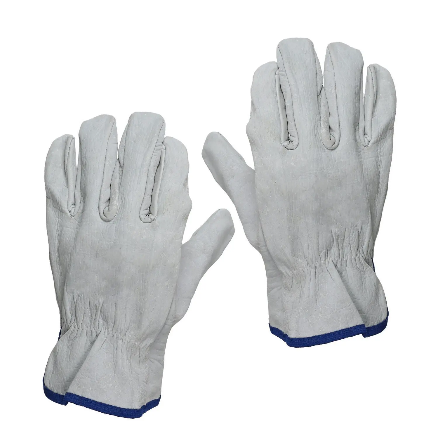 Cow Split Leather Driving Safety Working Gloves high Grade Driving Gloves construction driver gloves