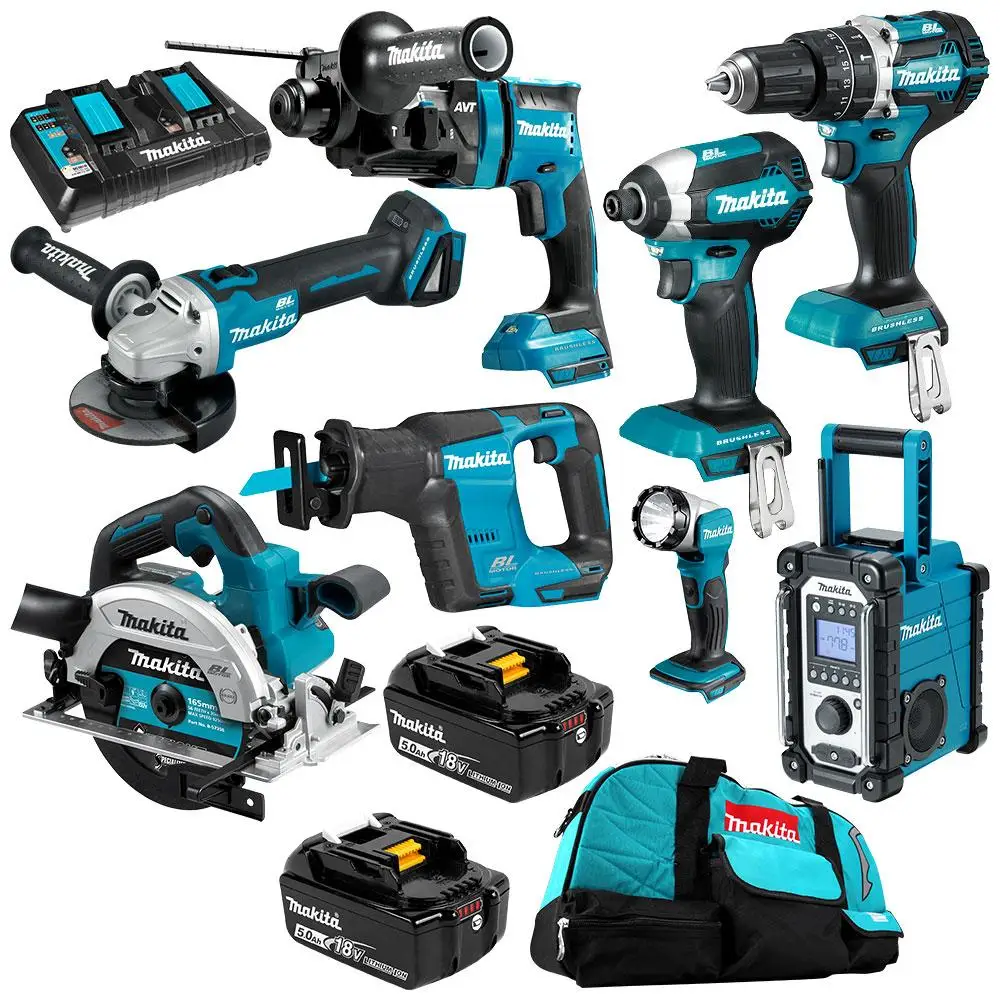 
Makitas Wholesale Lxt1500 18v Combo Kit/ Makitas Complete Set 15 Tools Plus 24 Months Warranty 