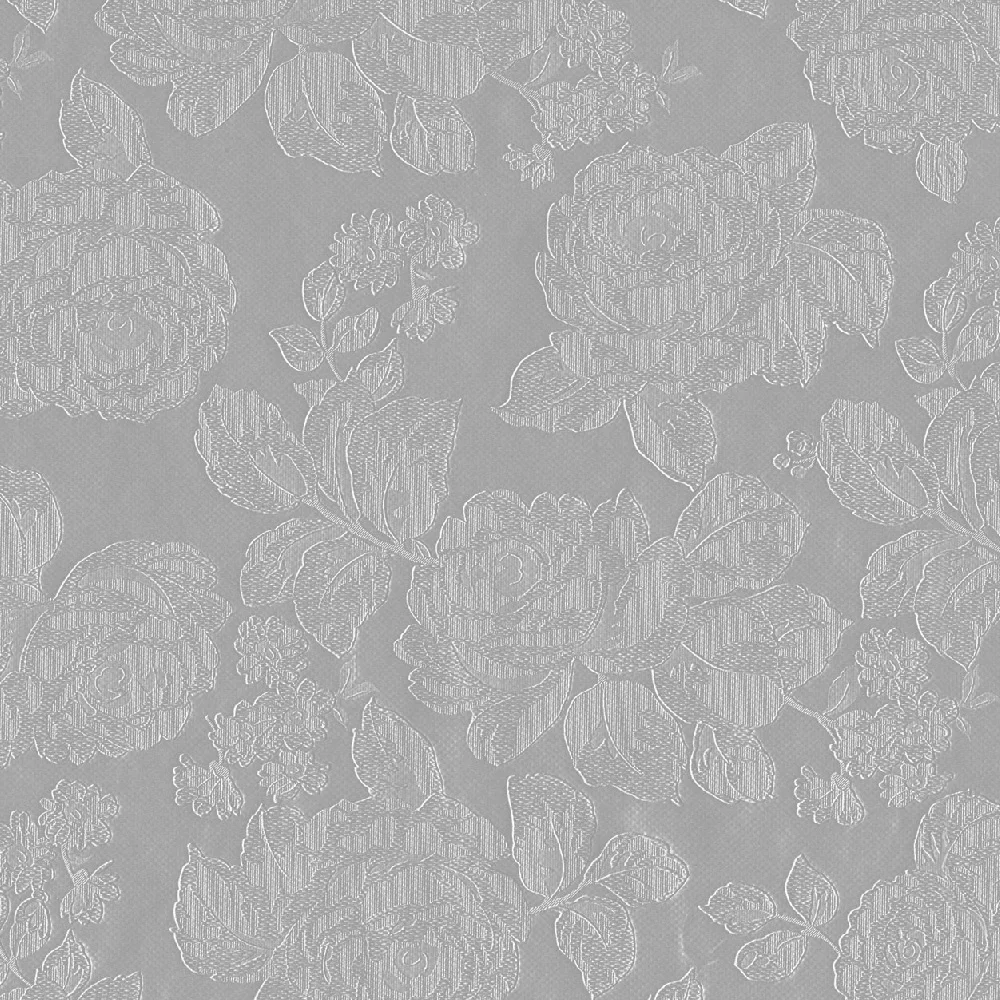 
Waterproof PVC Transparent Table Cloth Flower Embossed PVC Soft Table Cloth 