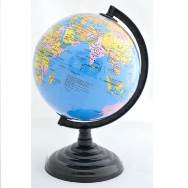 Best Quality Decorative World Map Paper & Plastic Globe / Gold Customized Globe for Schools and Office Desk